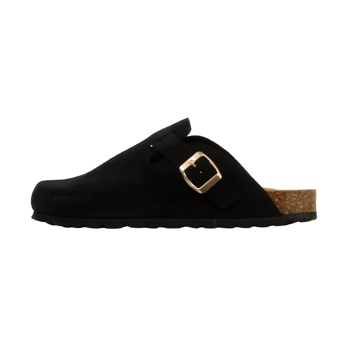 Mules Cuir Noga Boreal Edge noir, THE DIVINE FACTORY