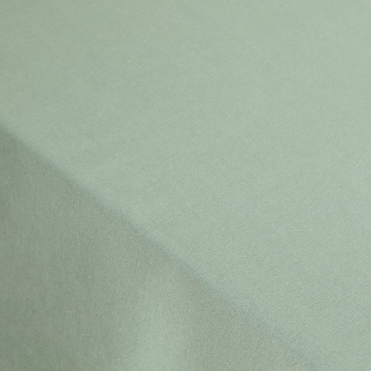 Métis Bourdon Washed Cotton Linen Tablecloth sage green, LA REDOUTE INTERIEURS