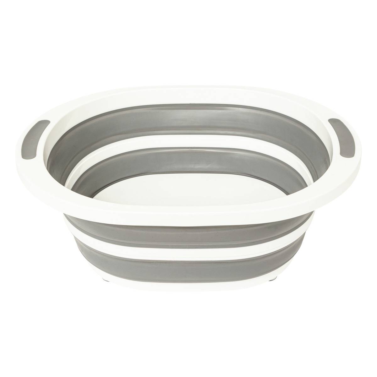 Bassine rétractable 8L avec bouchon de vidange RETRACTABLE blanc, 5FIVE SIMPLY SMART