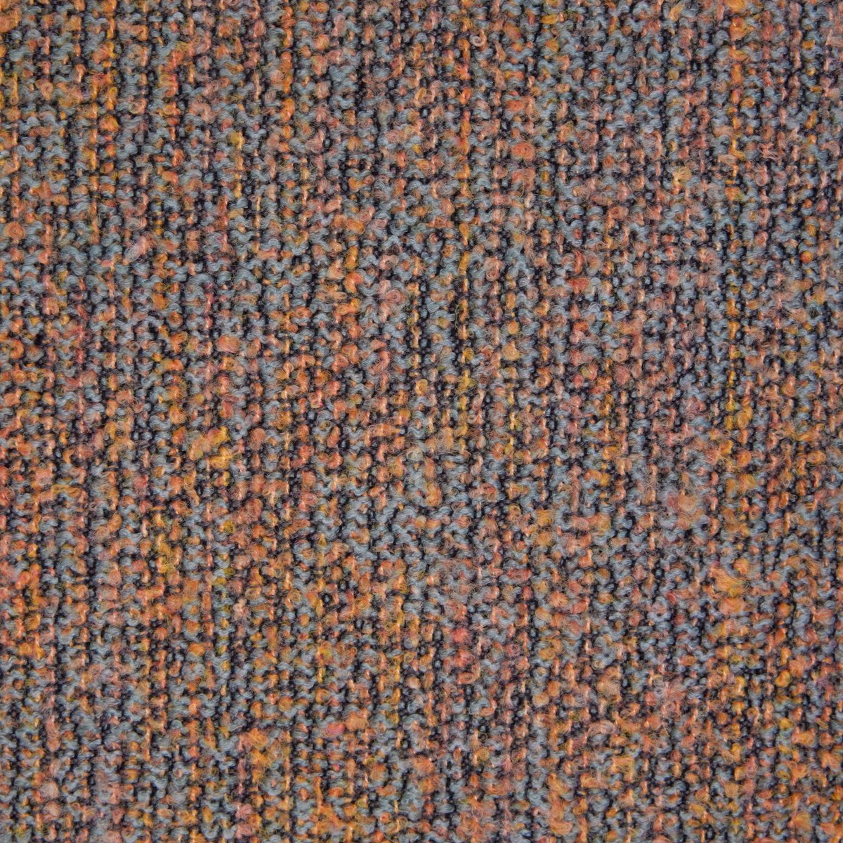 Housse De Coussin en Bouclette en dégradé KONSTANTIN chiné noir et pastels, MADURA