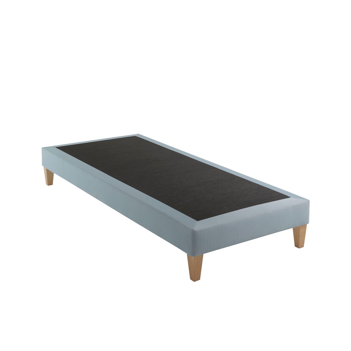 Ensemble matelas mémoire de forme, sommier et pieds Songe 500 blanc, SOMEO