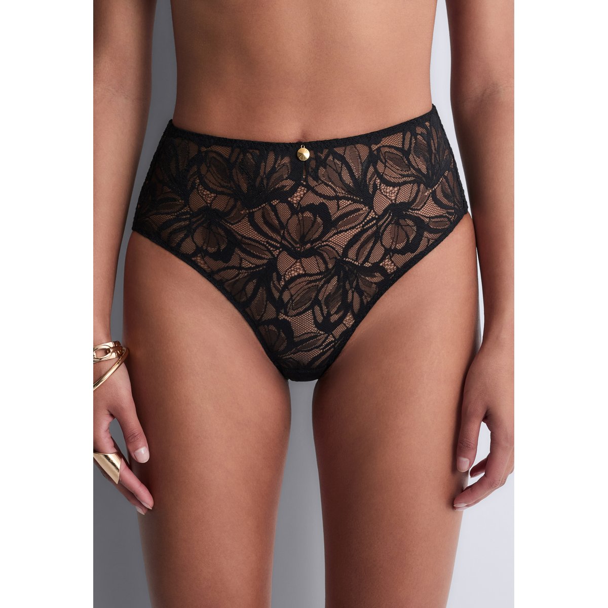 Culotte taille haute After Hours noir, AUBADE