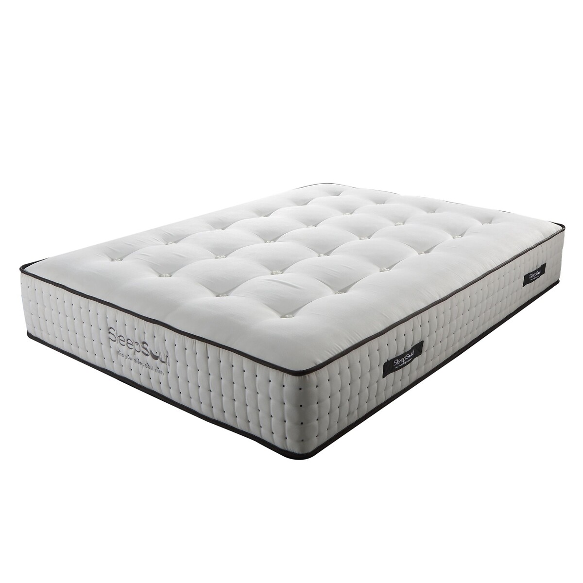 Sleepsoul Harmony 1000 Pocket Hybrid Mattress white, SLEEPSOUL