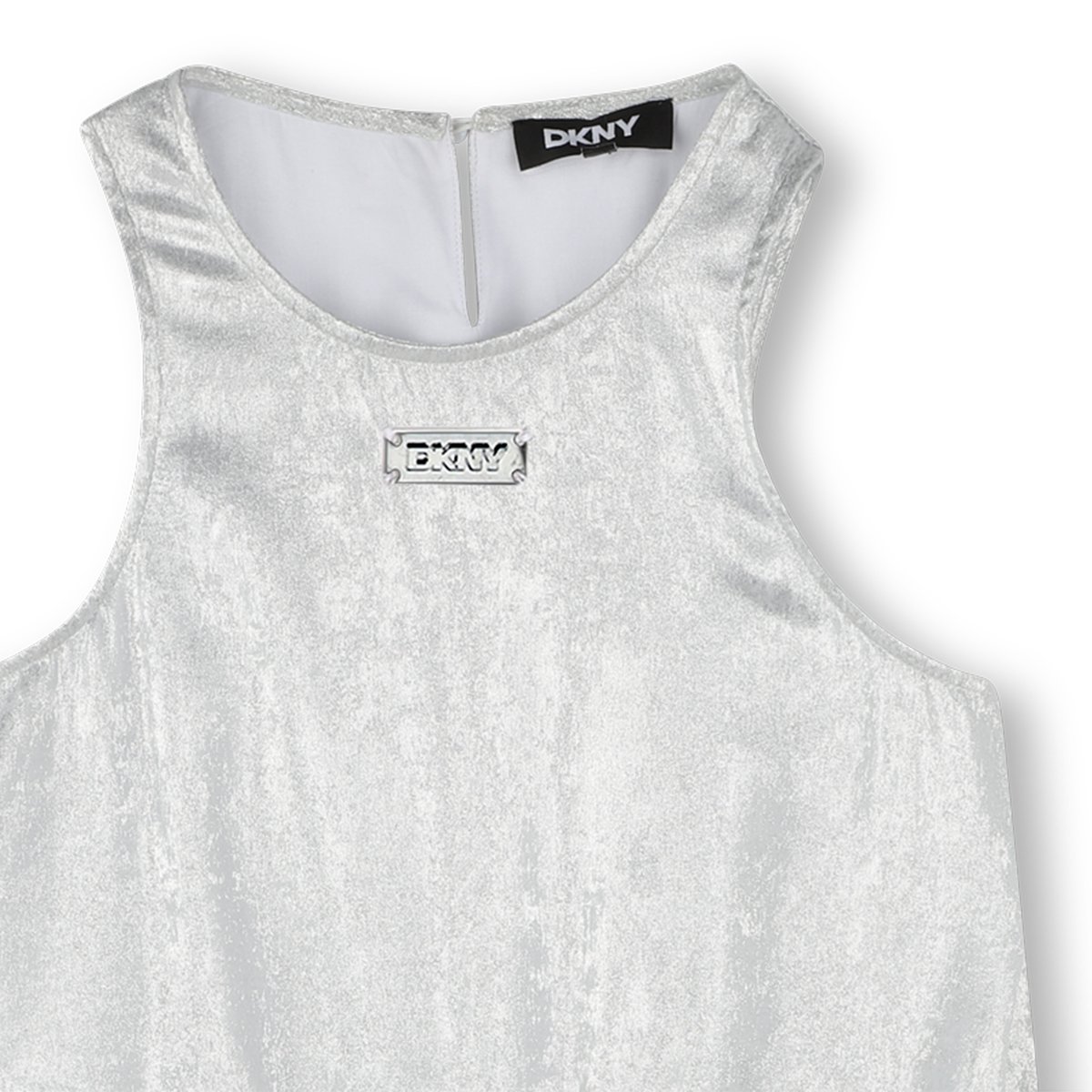 Robe de cérémonie silver, DKNY