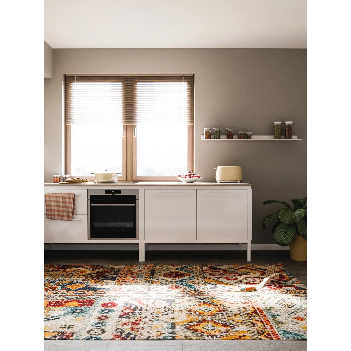Tapis CASA multicouleur, BENUTA 