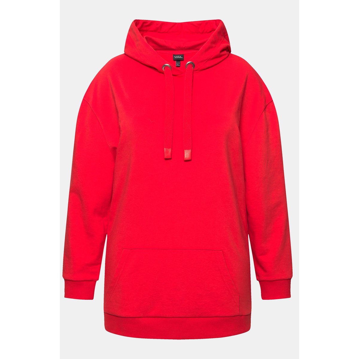 Sweat-shirt à capuche oversized rouge hibiscus, ULLA POPKEN
