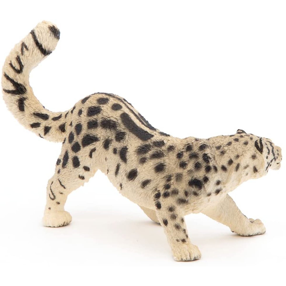 Figurine Léopard des neiges gris, PAPO