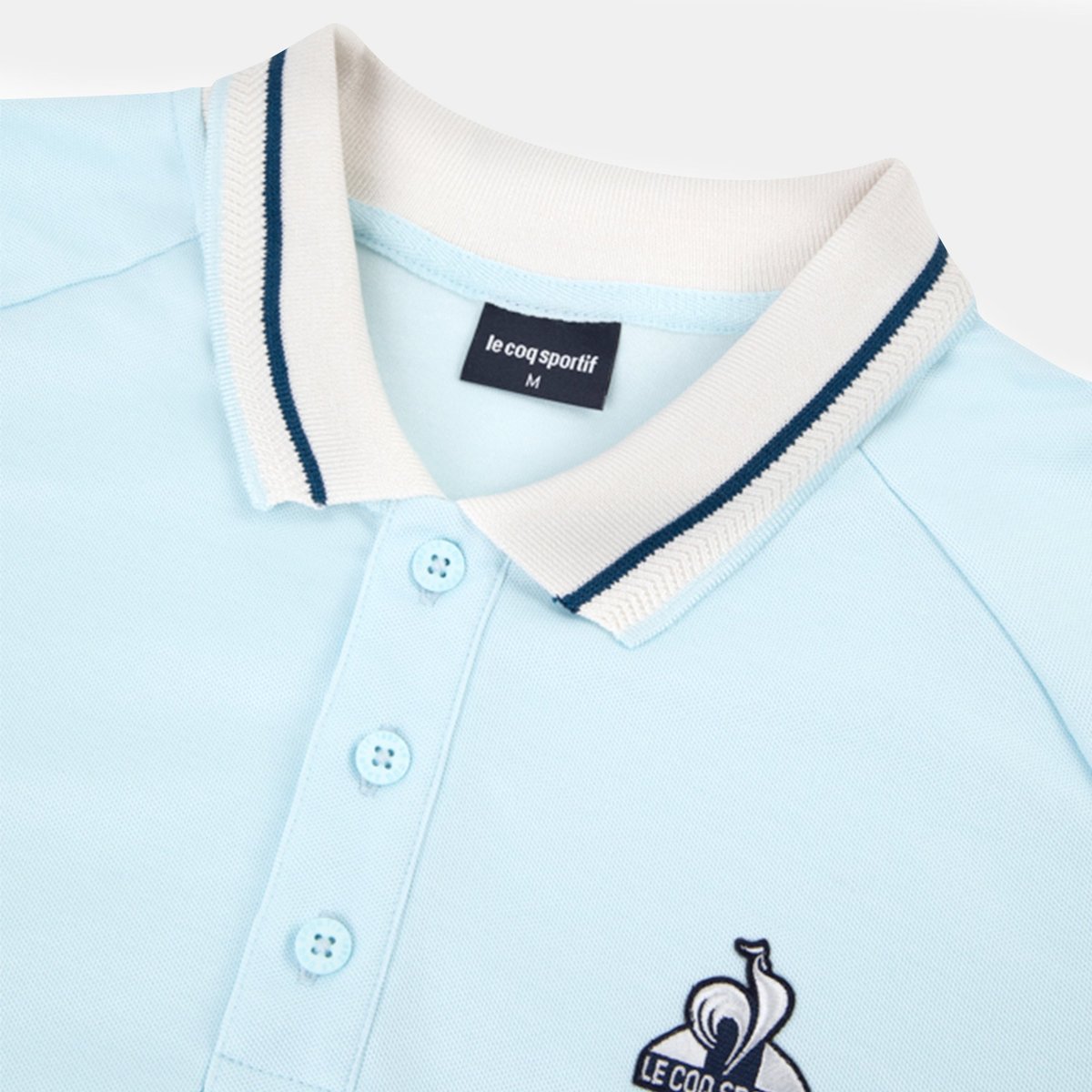 Polo Héritage quiet tide, LE COQ SPORTIF