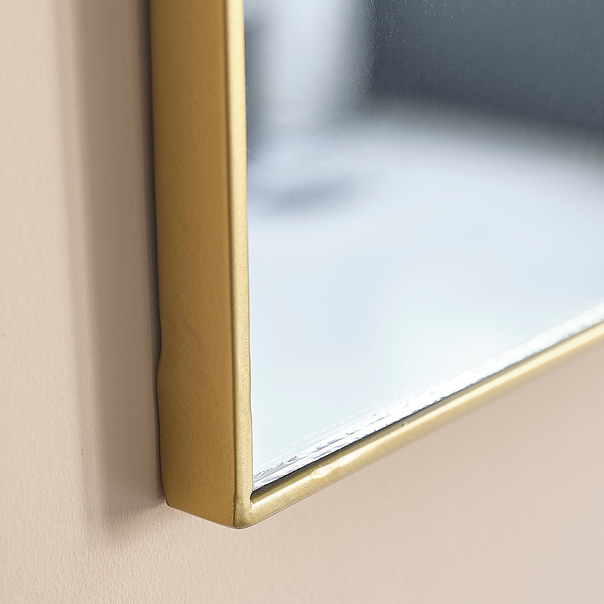 Miroir en métal doré 70x50 cm LUNA dore, BERAH GETAH