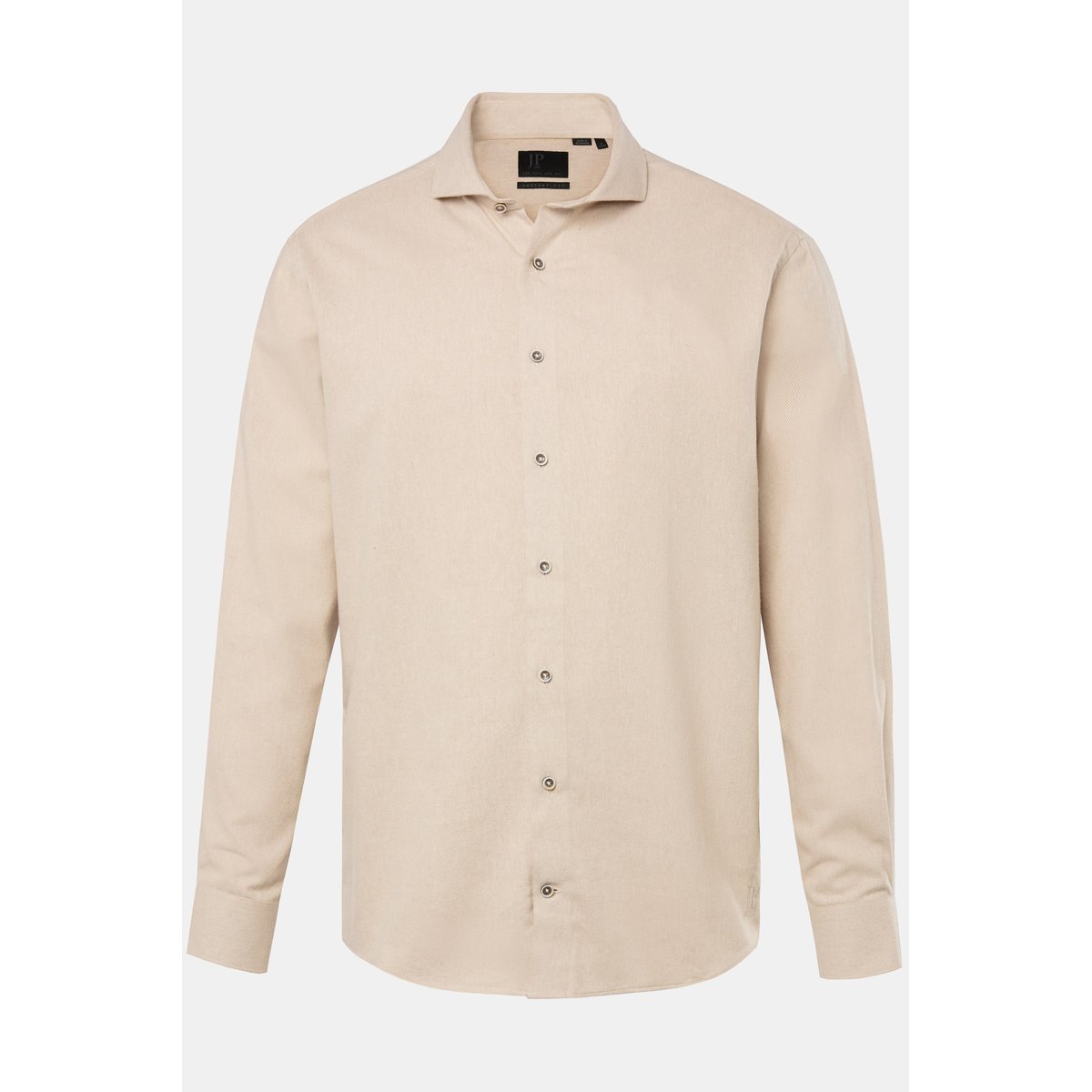 Chemise en flanelle, manches longues naturel, JP1880