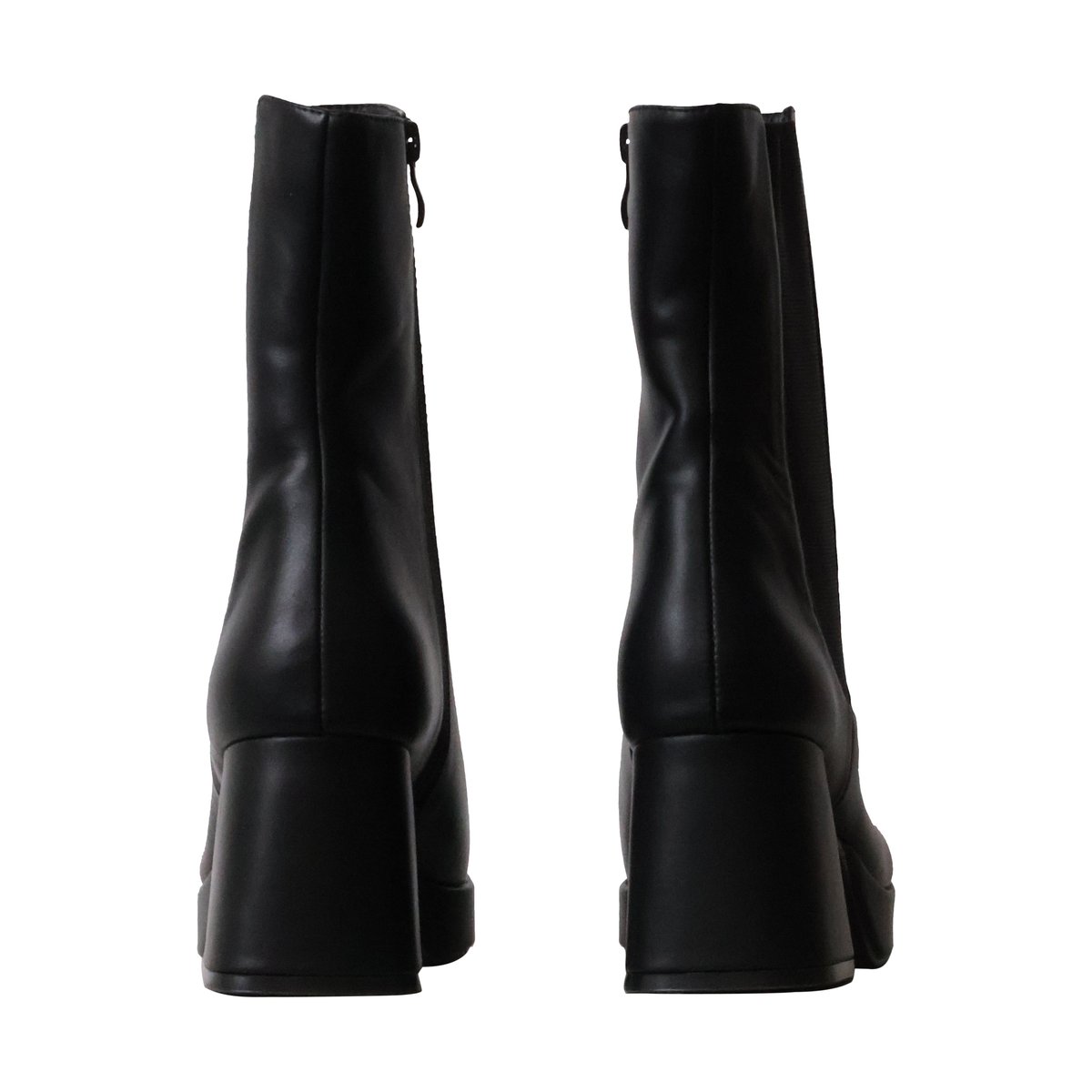 Bottines à Talon Zip noir, ENZA NUCCI