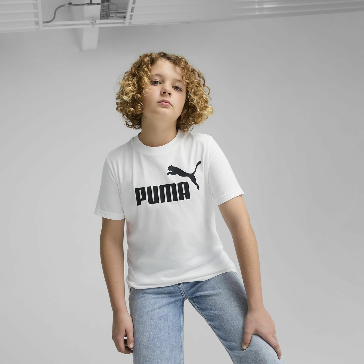T-shirt manches courtes blanc, PUMA