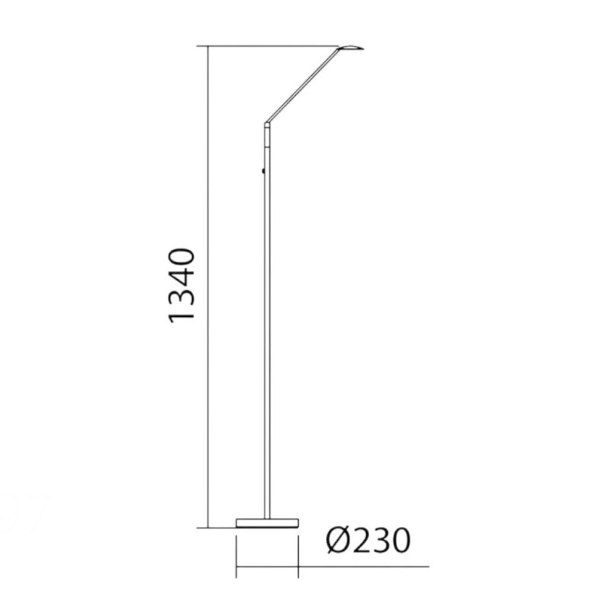 Liseuse Led 9W CCT Daphné Laiton Patiné laiton, MILLUMINE