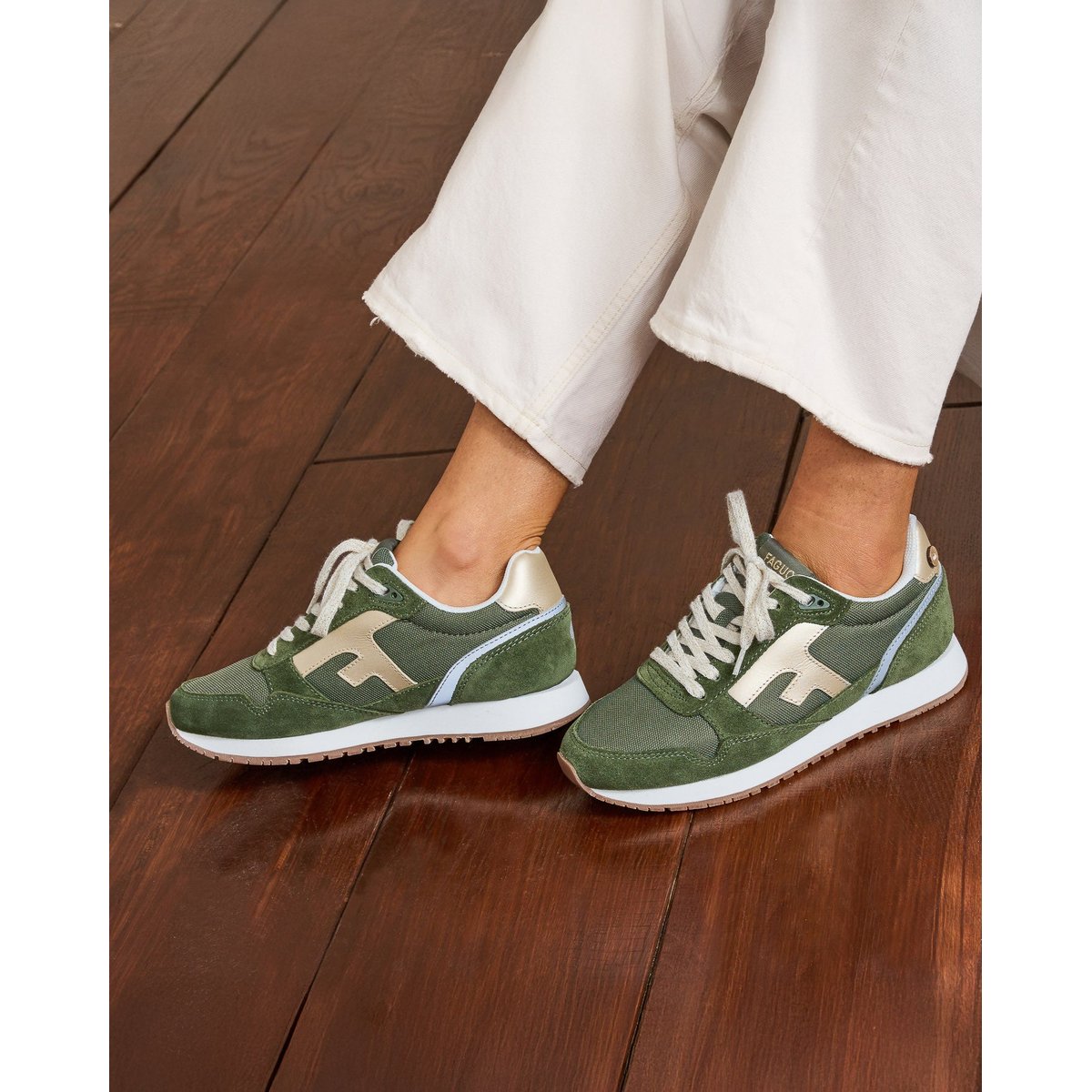 Baskets ELM kaki, FAGUO