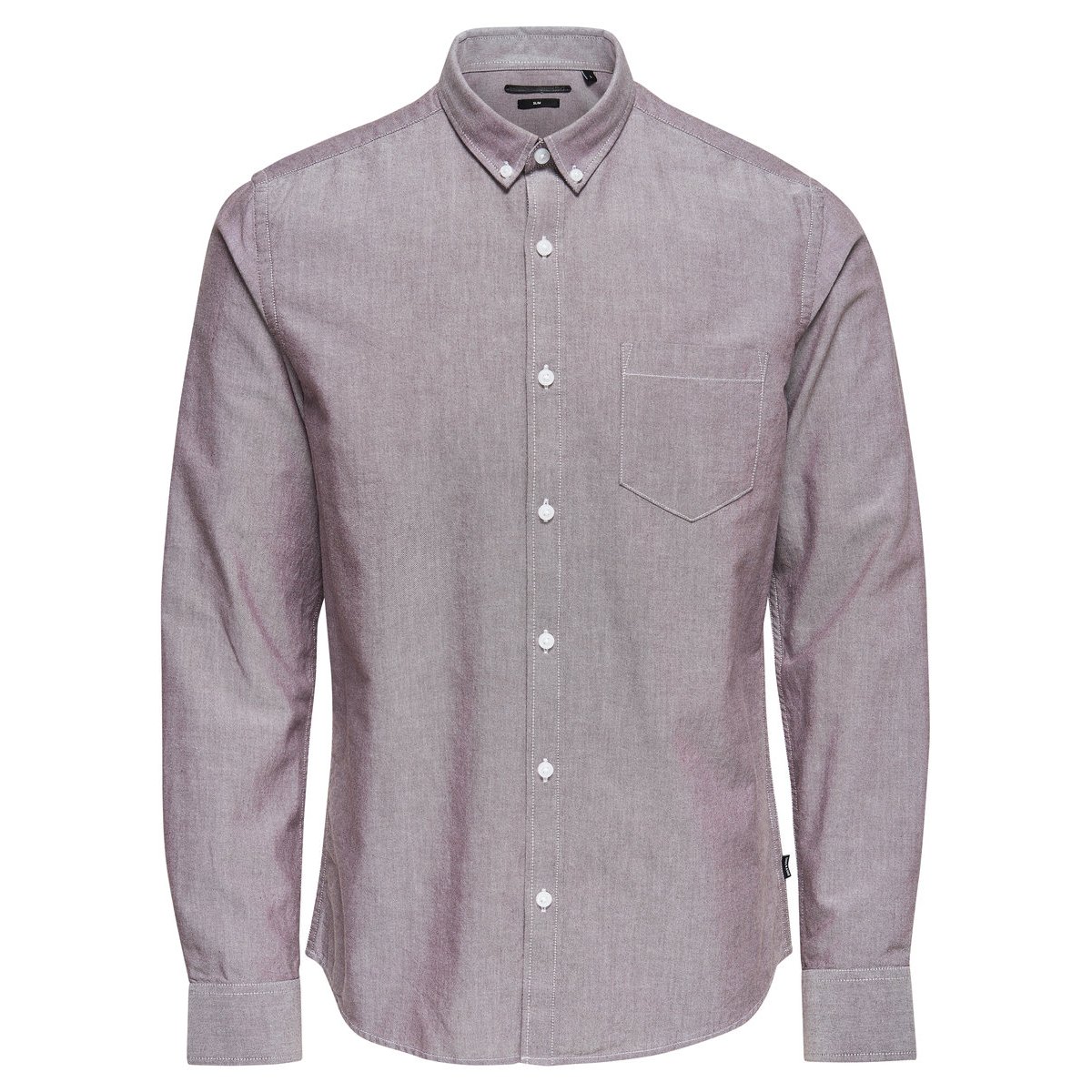 Chemise Oxford white, ONLY & SONS