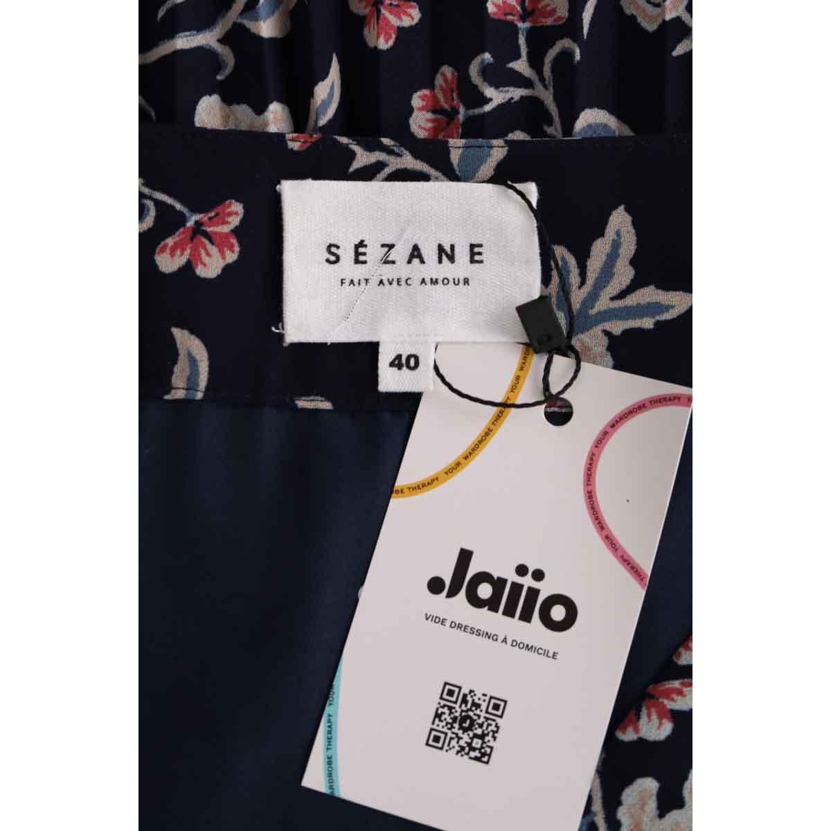 Jupe - Très Bon État marine, SEZANE