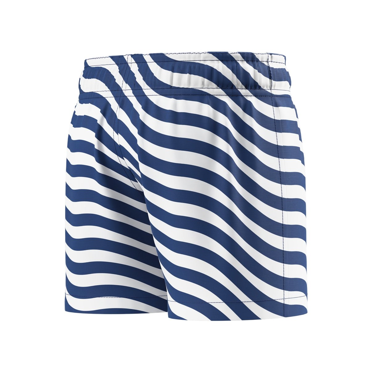 Short de bain à cordon motif/style à rayures turquoise, SPEEDO