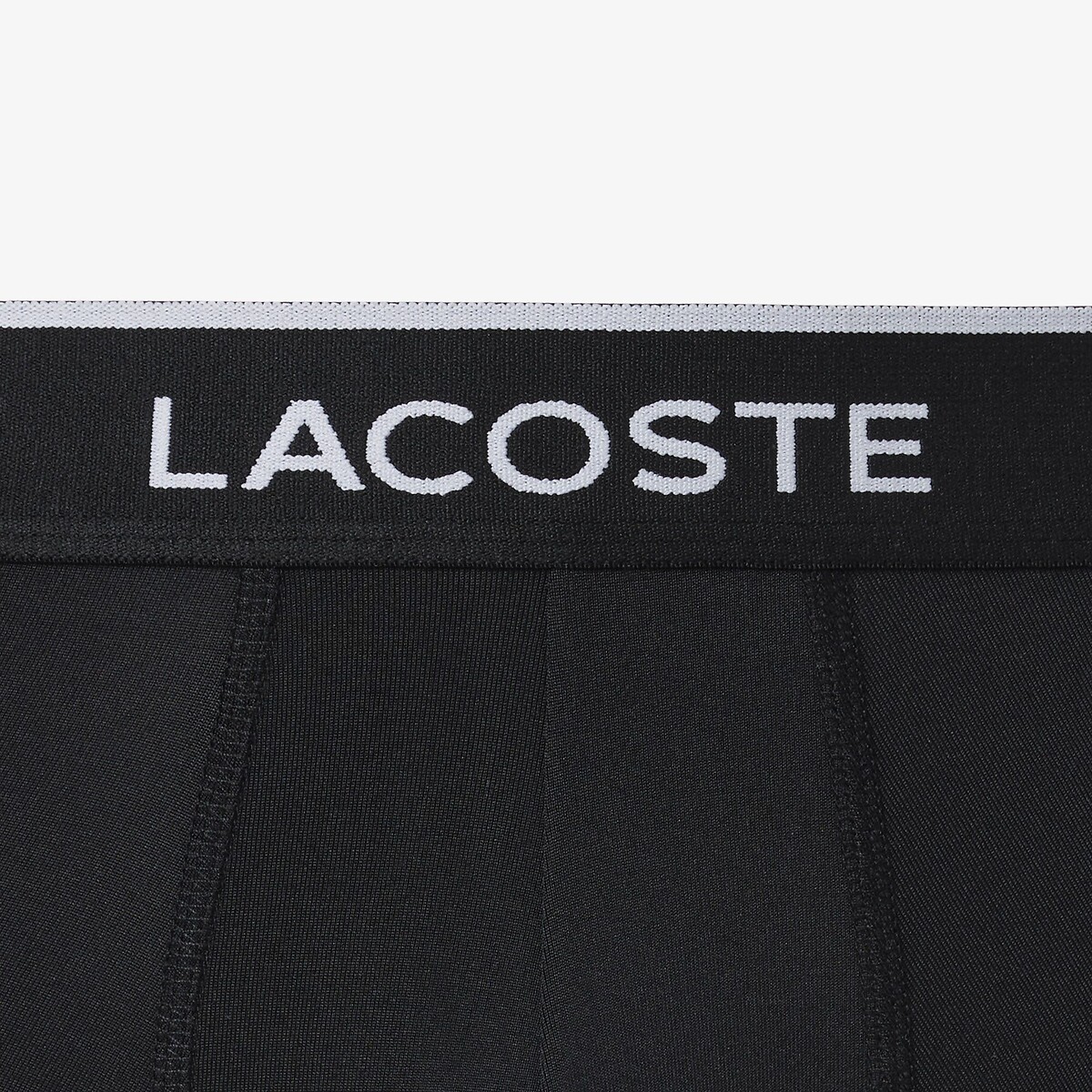 Lot de 3 boxers courts microfibre noir-031, LACOSTE