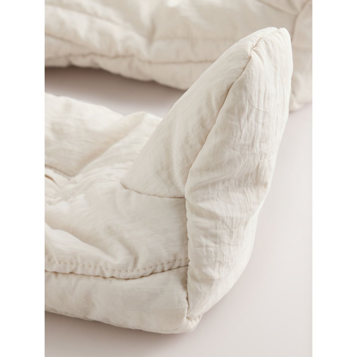 Combinaison bébé en nylon matelassé crème, NEXT
