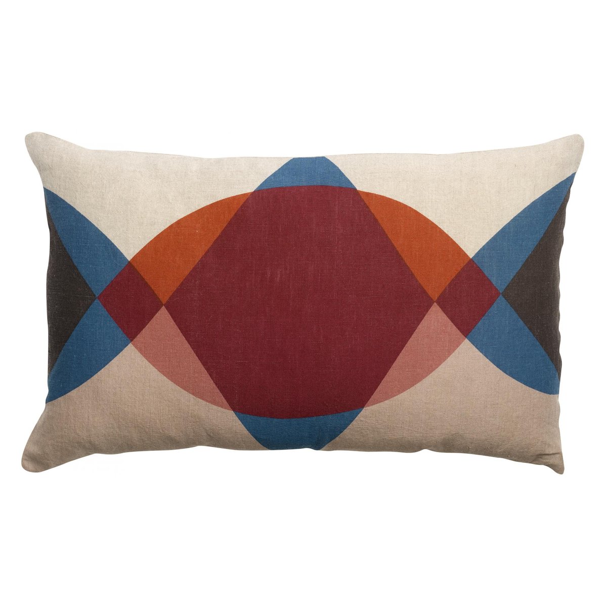 Coussin imprimé Zeff Malory dragee, VIVARAISE