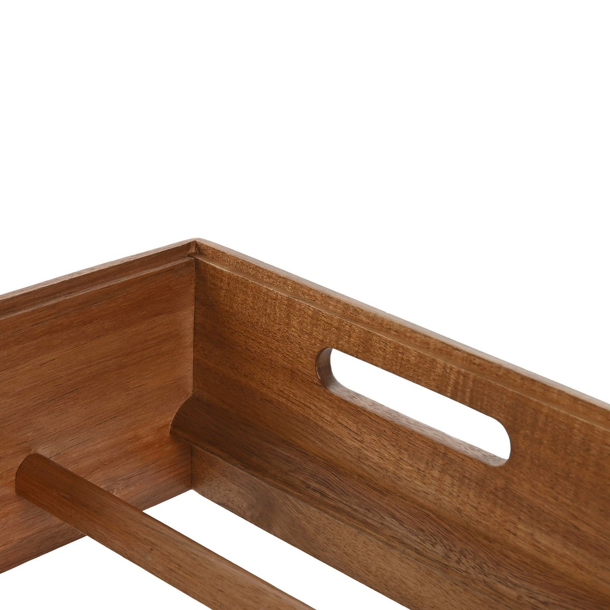 Porte bouteilles en bois d'acacia empilable 29x26x12cm bois, WADIGA