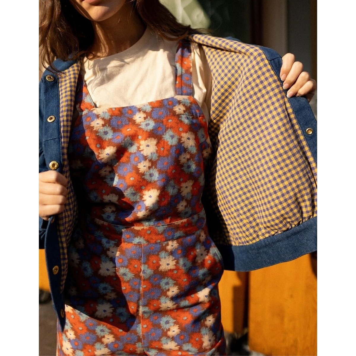 Veste ample en denim, VIVA denim, APACHES COLLECTIONS