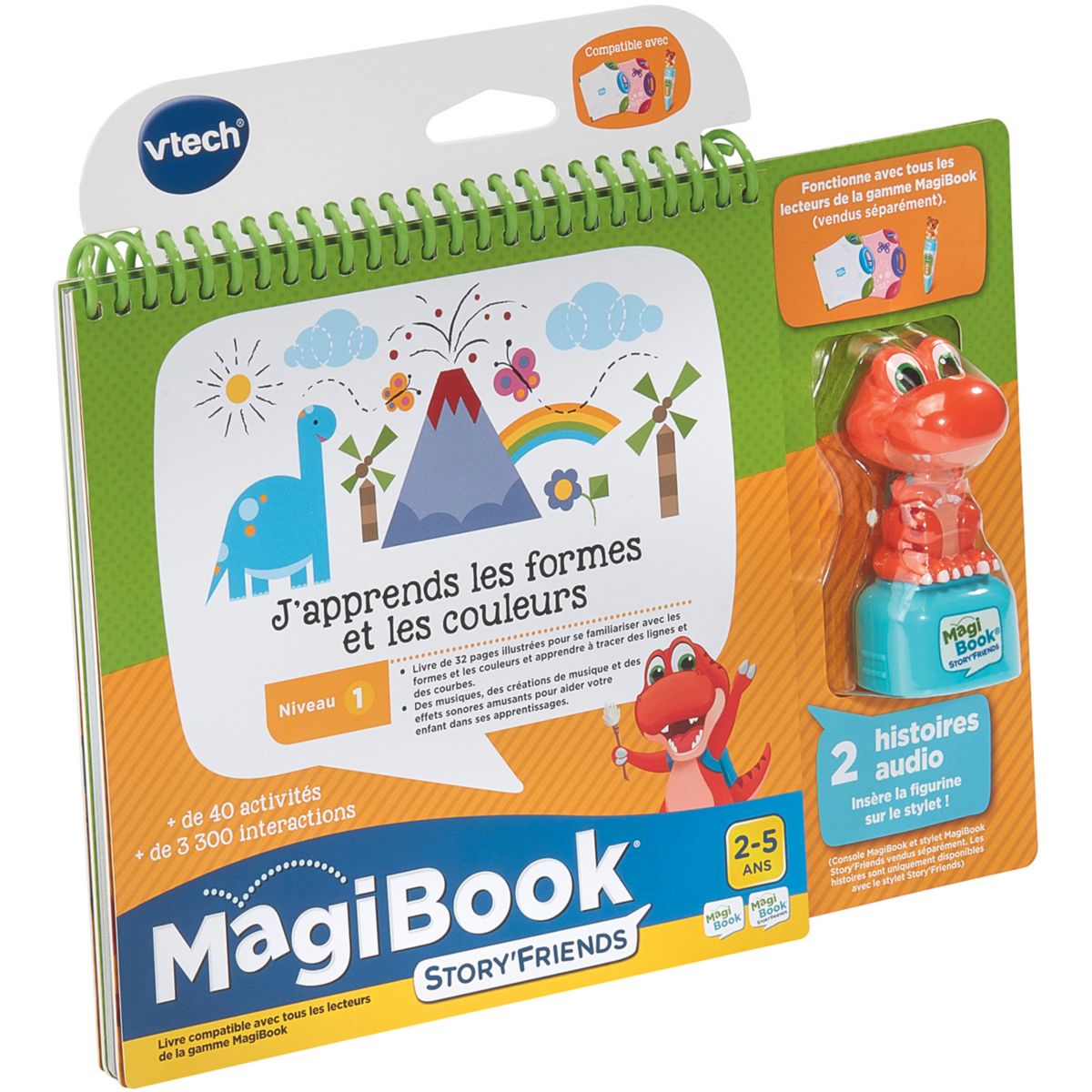 Livre interactif MagiBook Story'Friends -Livre J'apprends couleur unique, VTECH