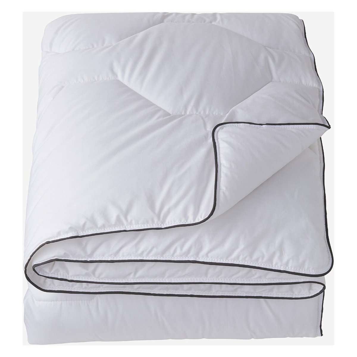 Couette tempérée en synthétique - 300gr/m² NUAGE TENCEL blanc, HABITAT