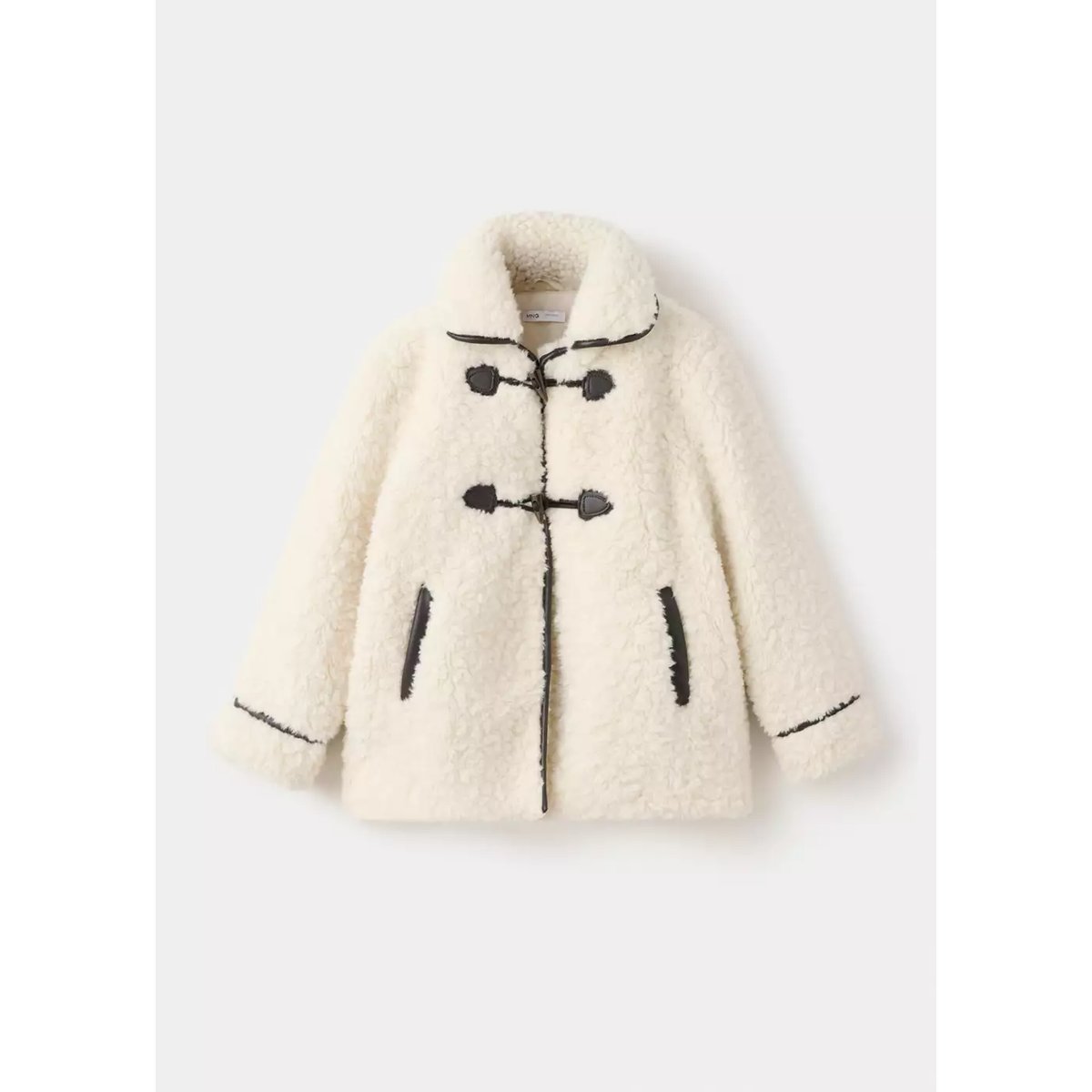 Manteau imitation mouton écru, MANGO KIDS
