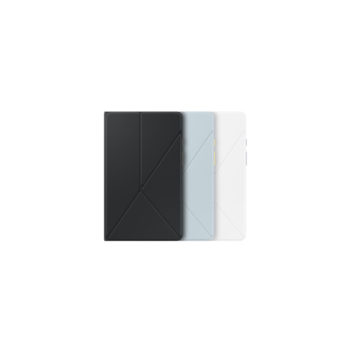 Etui Tab A9 Book Cover Noir couleur unique, SAMSUNG