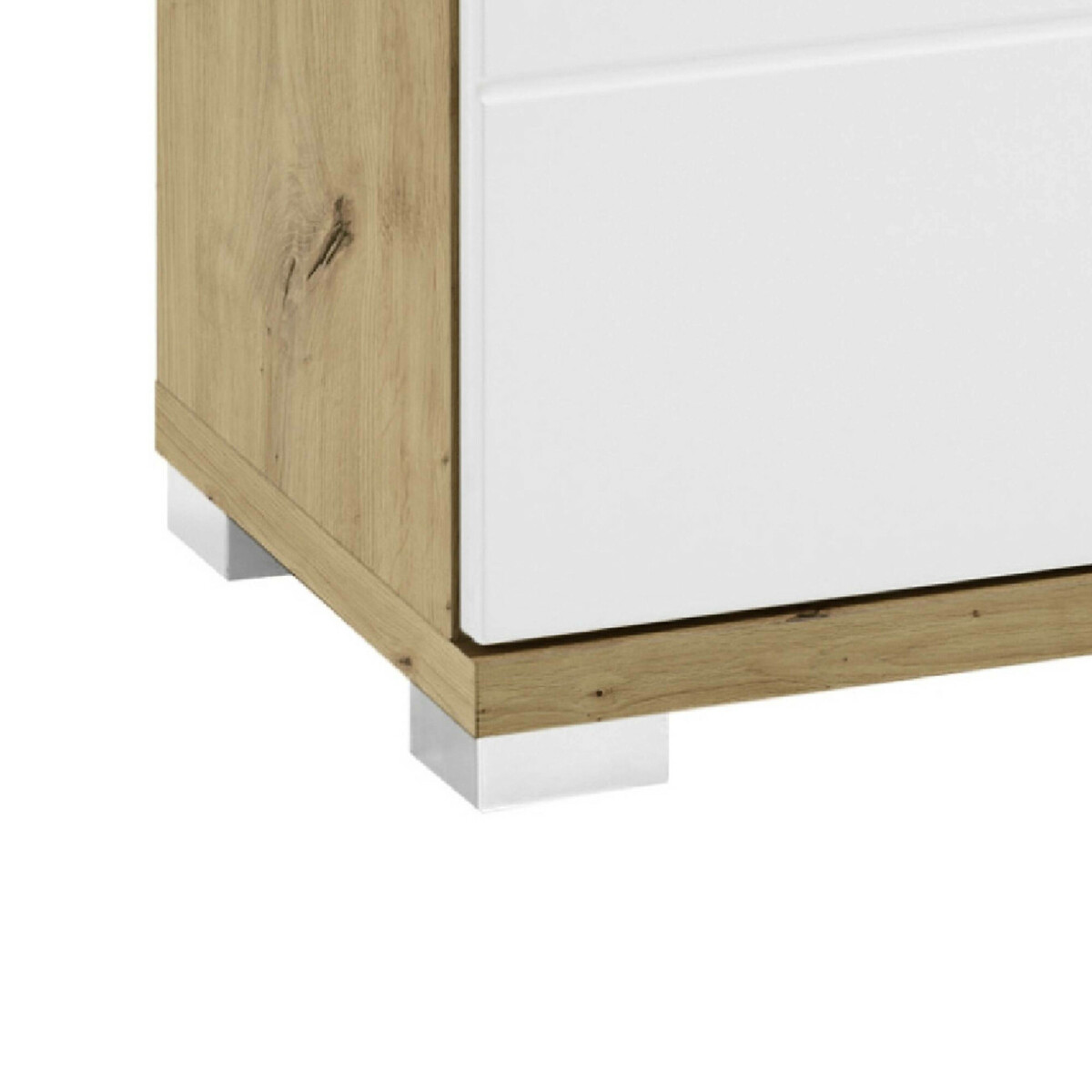 Luma Under Sink Cabinet white/natural, SO'HOME
