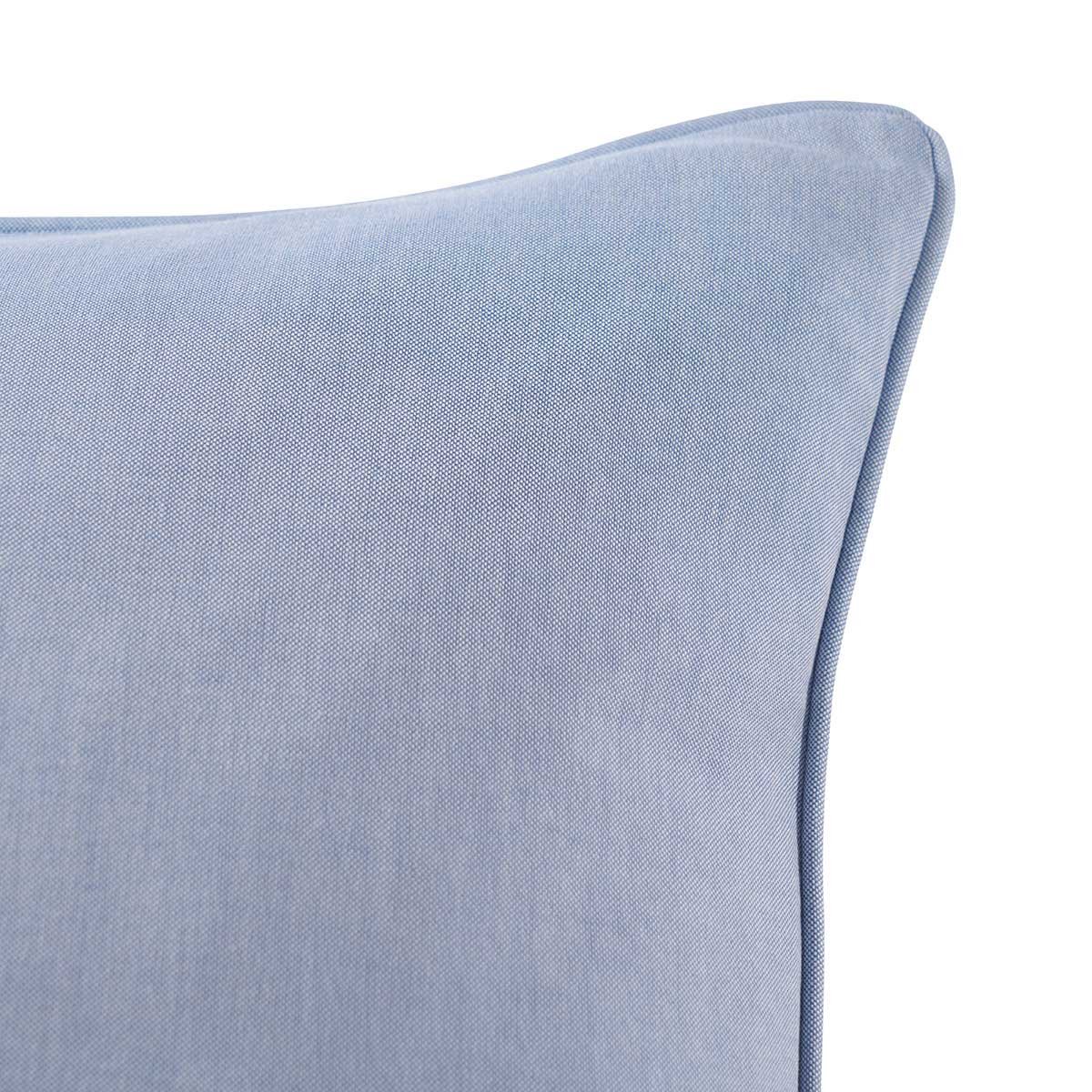 Housse de coussin en coton, OXFORD blue, RALPH LAUREN HOME