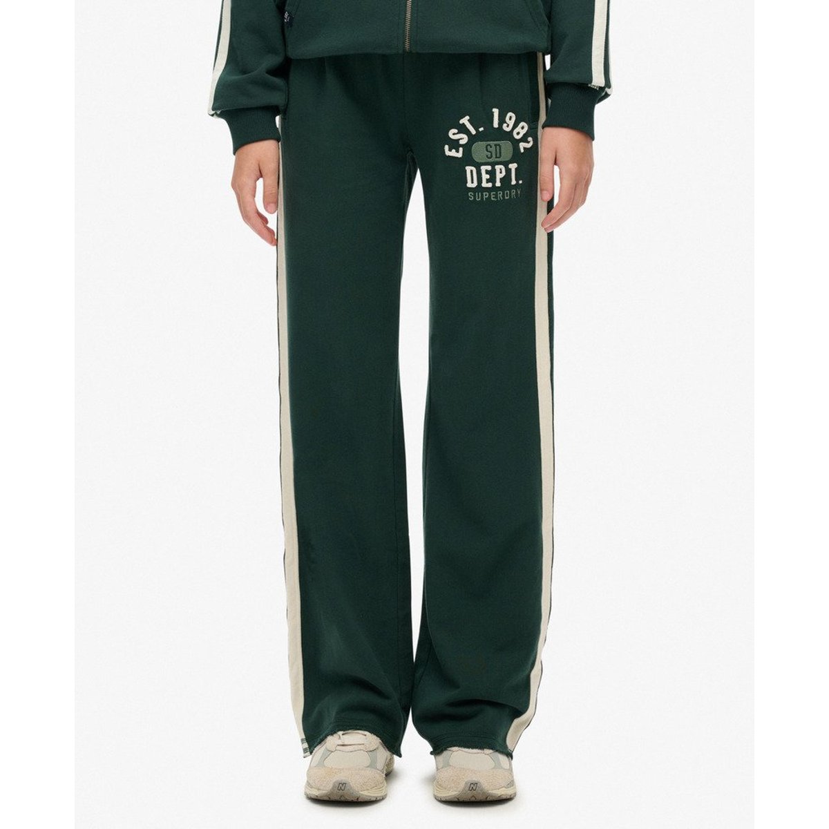 Pantalon de survêtement Hockey Athletic Essentials vert émail, SUPERDRY