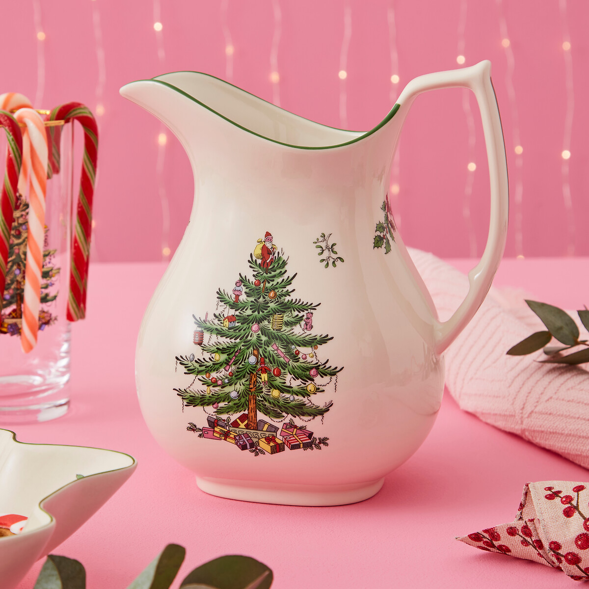 Christmas Tree Large Jug green, SPODE