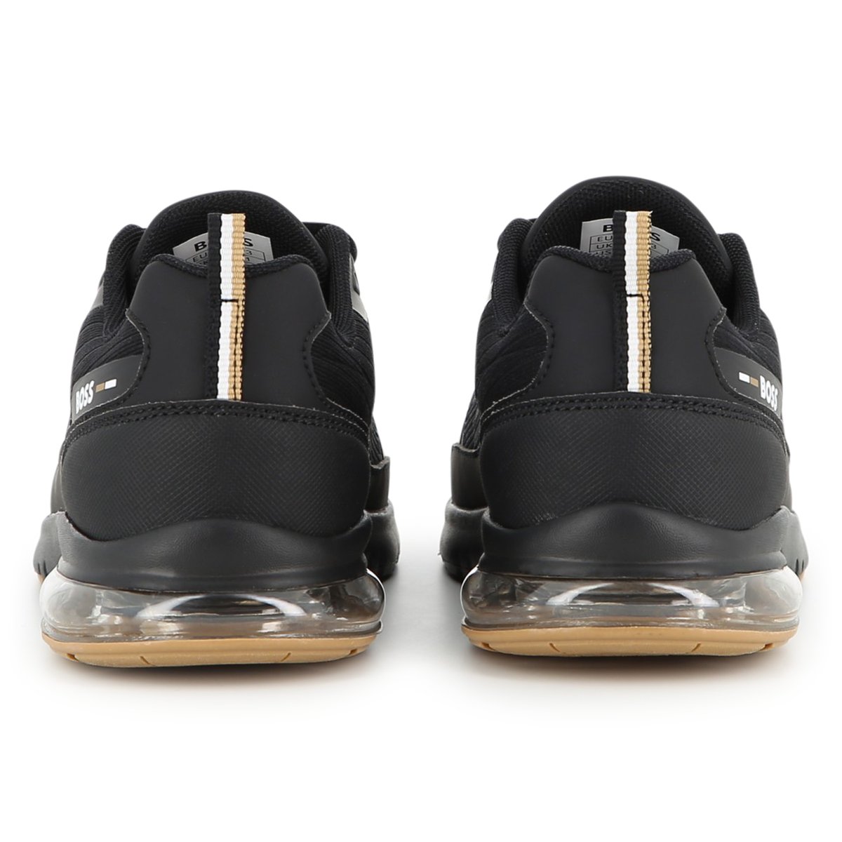 Baskets basses à lacets black, BOSS KIDSWEAR