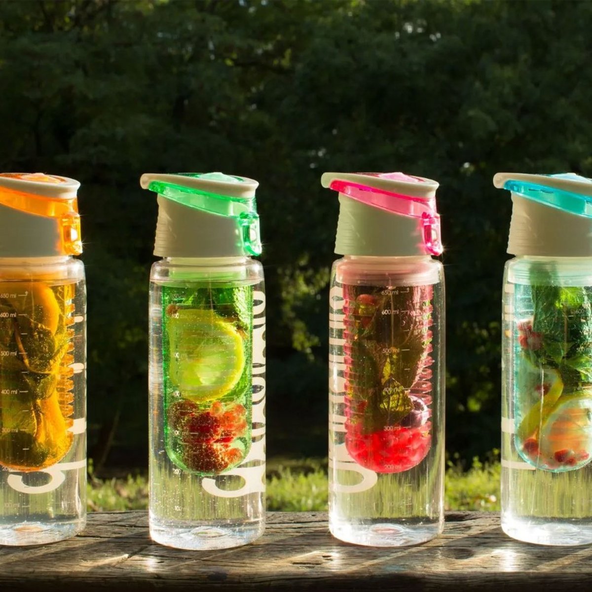 Infuseur à fruits Vert Detox vert, DETOXIMIX