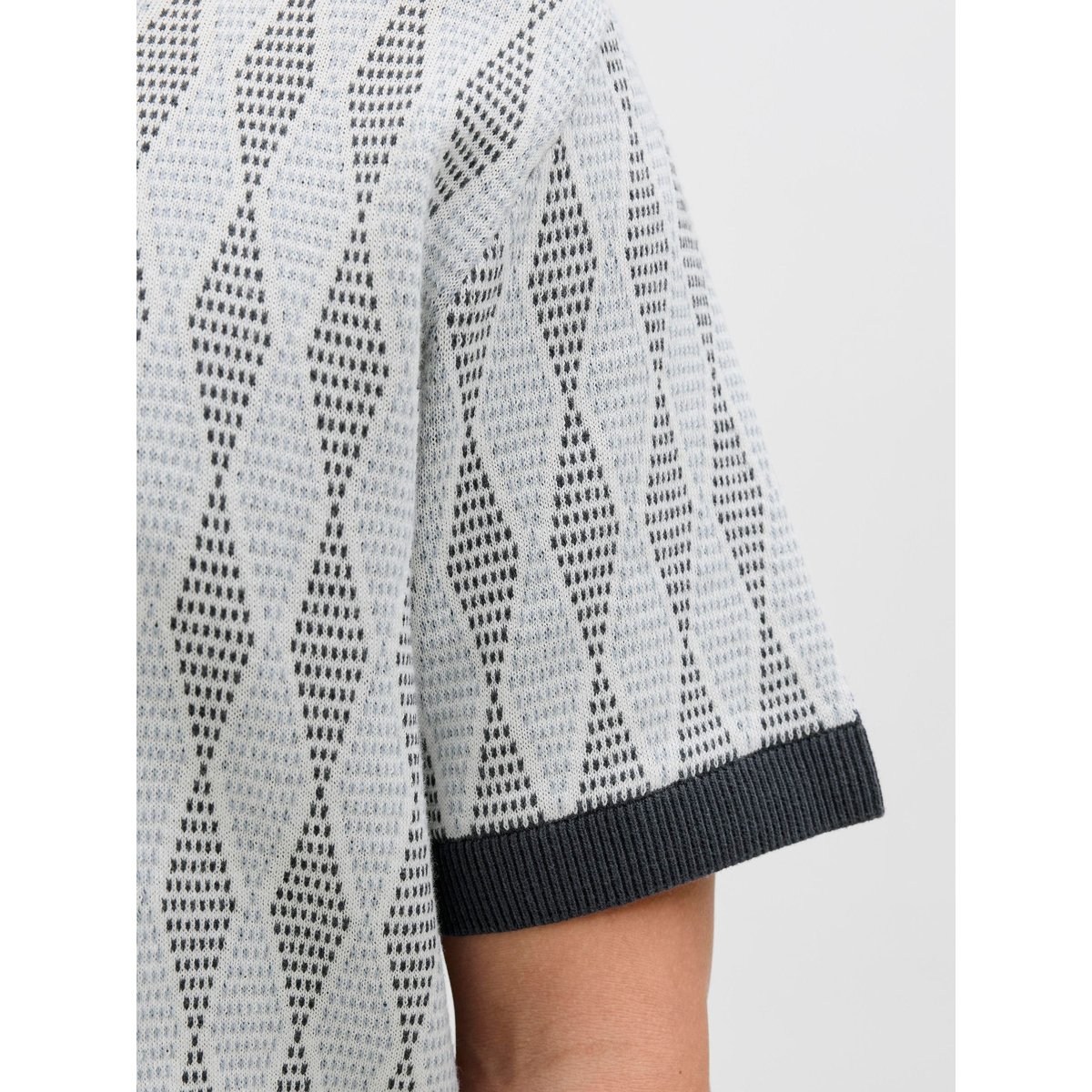 Polo Tricoté bleue - blue nights 1, JACK & JONES