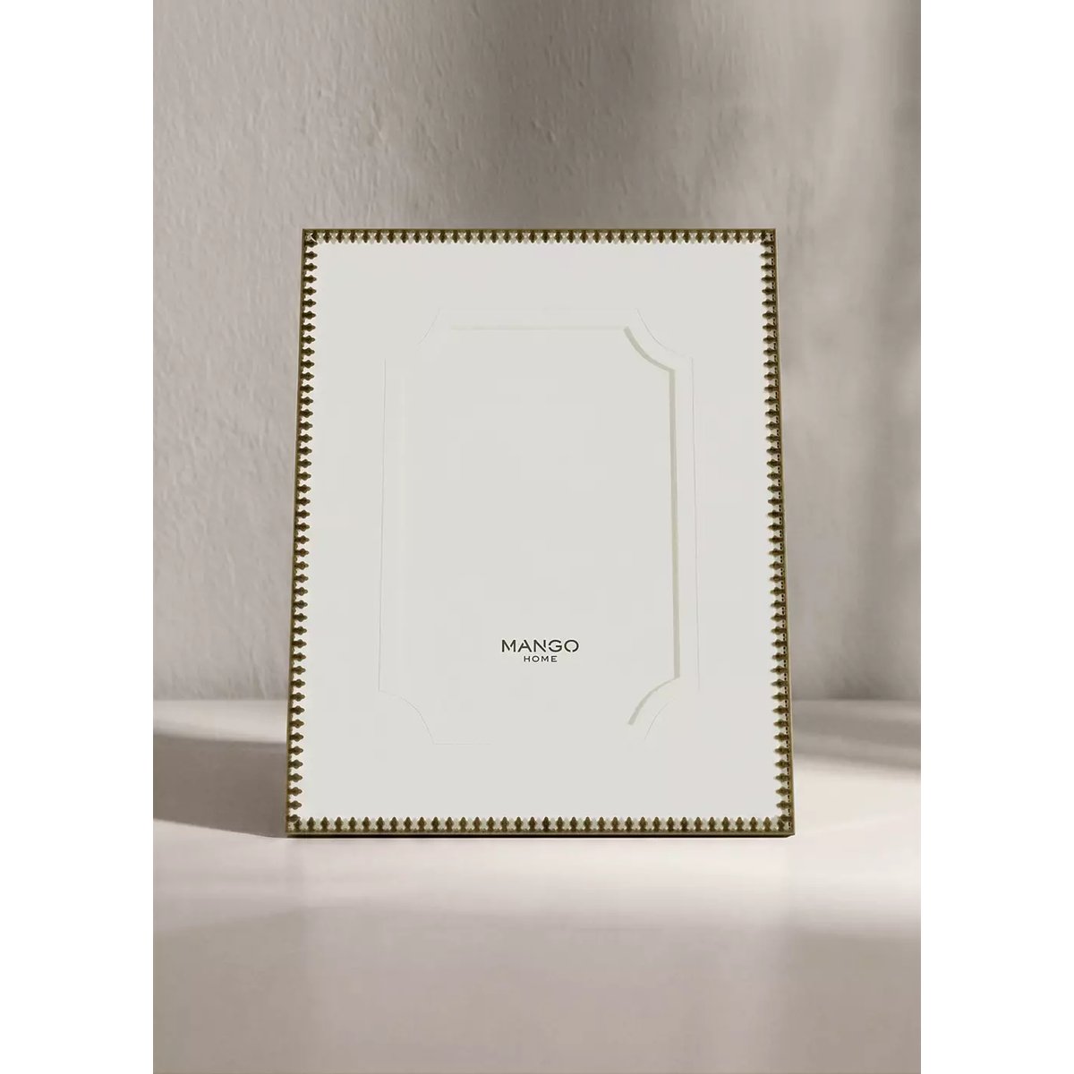 Cadre photo en verre, petit format or, MANGO HOME