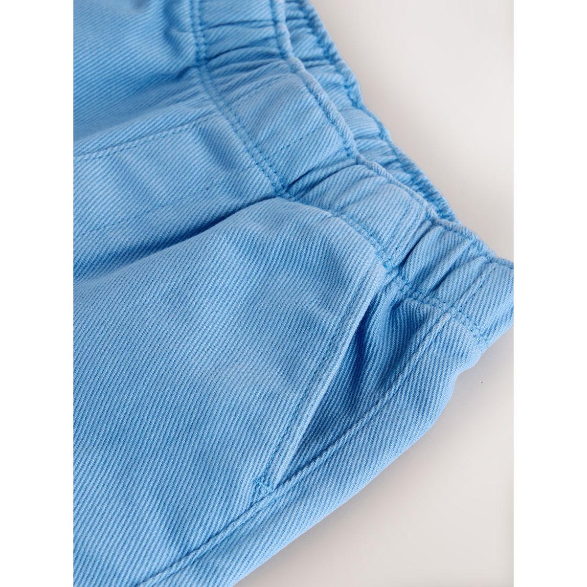 Pantalon large à enfiler bleu, NEXT