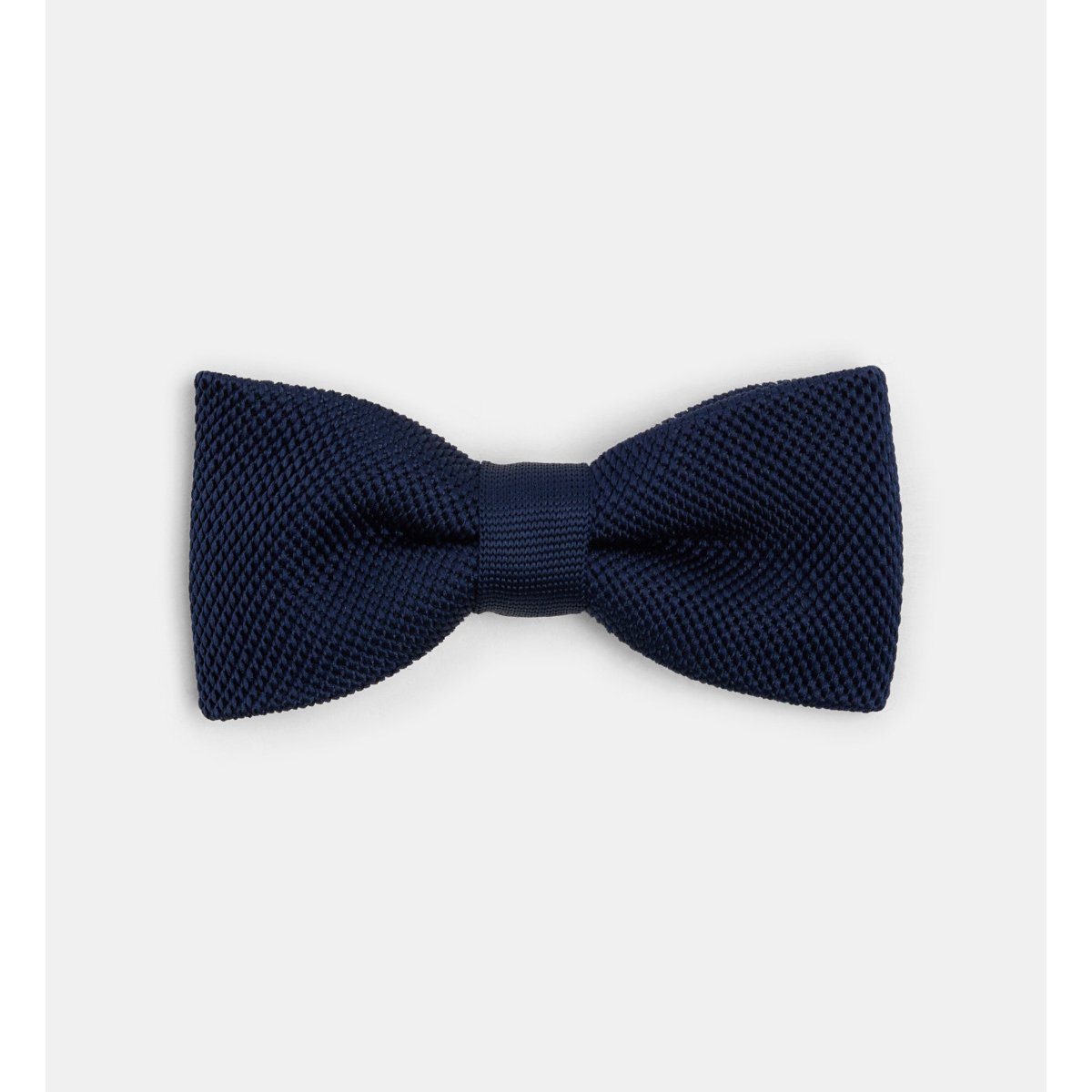 Nœud papillon jimaille en maille bleu marine, GALERIES LAFAYETTE