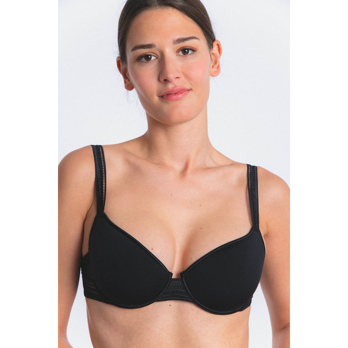 Soutien-gorge corbeille spacer en dentelle MISS LEJABY noir, MAISON LEJABY