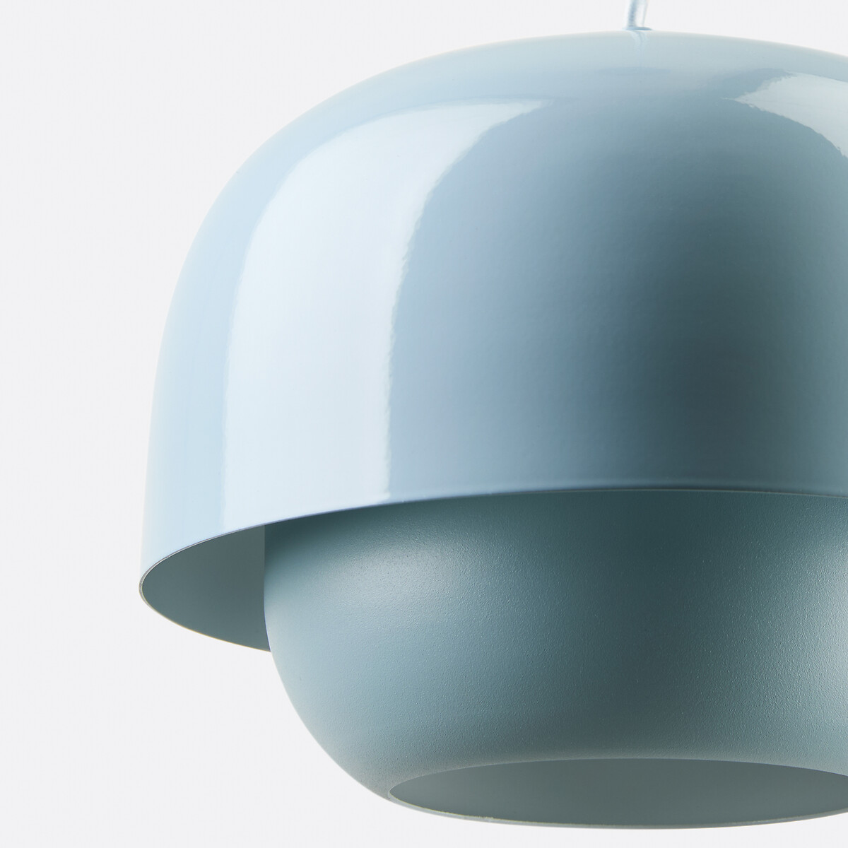 Suspension en métal fer coloré Ø21,4 cm, Kinoko bleu ciel, LA REDOUTE INTERIEURS