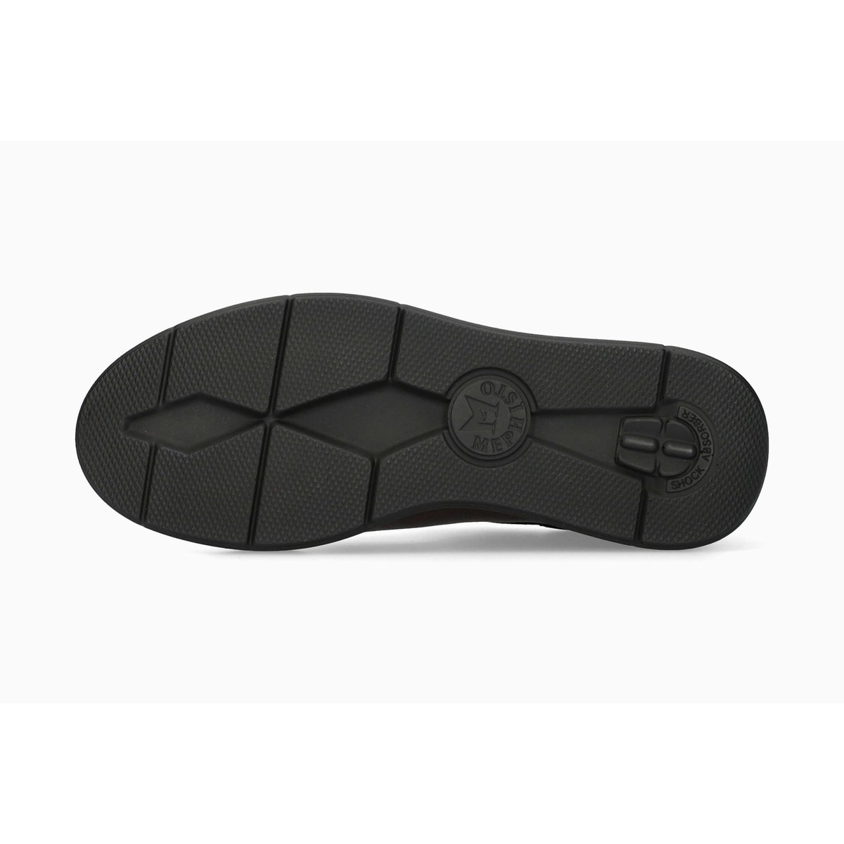 Baskets en cuir PELAGIA gris metallique 514, MEPHISTO