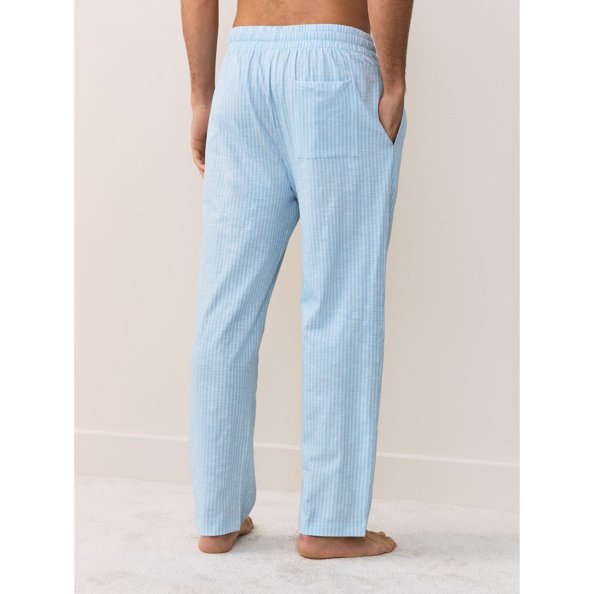 Bas de pyjama en jersey, lot 2 bleu/gris, NEXT