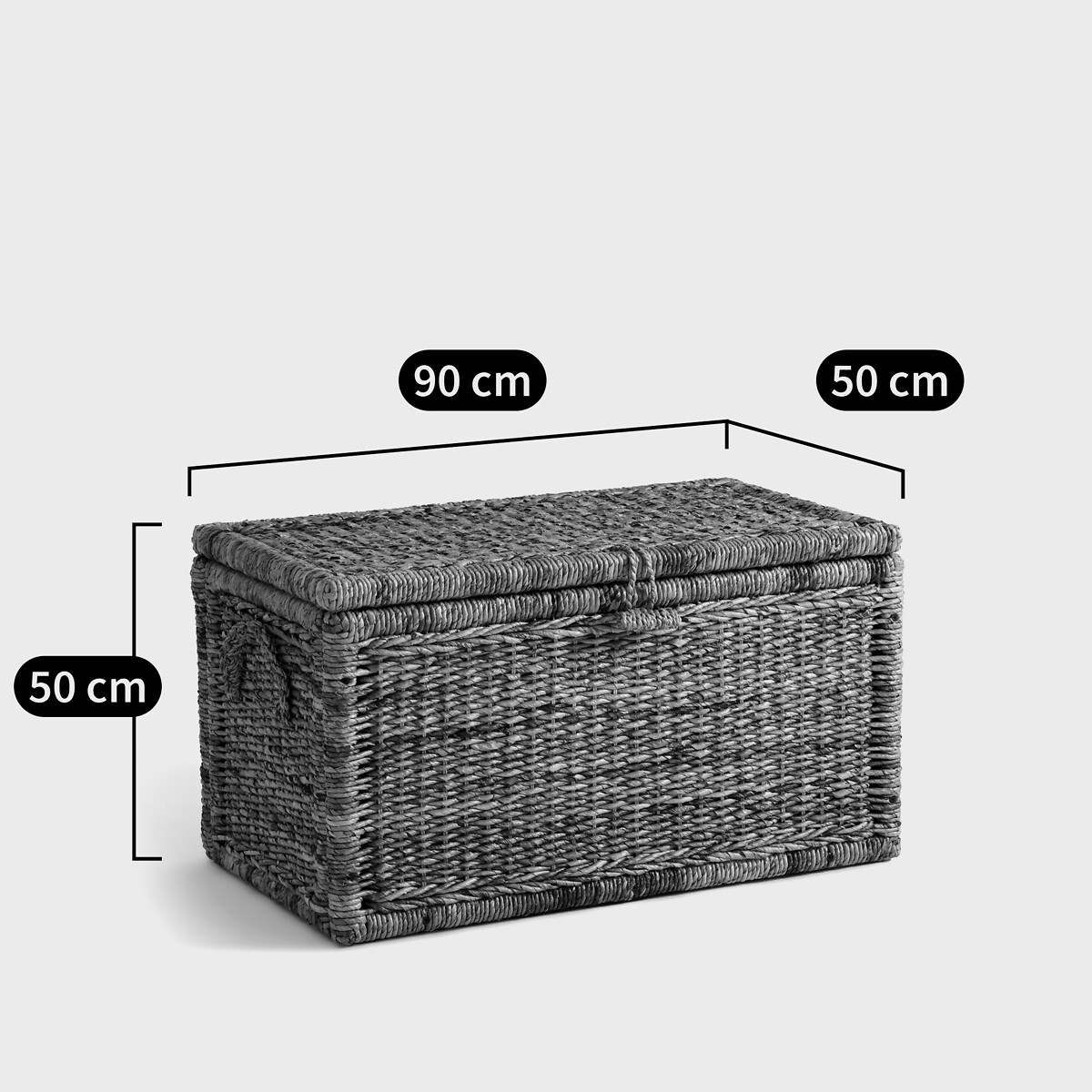 Malle en bois, Semra naturel, LA REDOUTE INTERIEURS