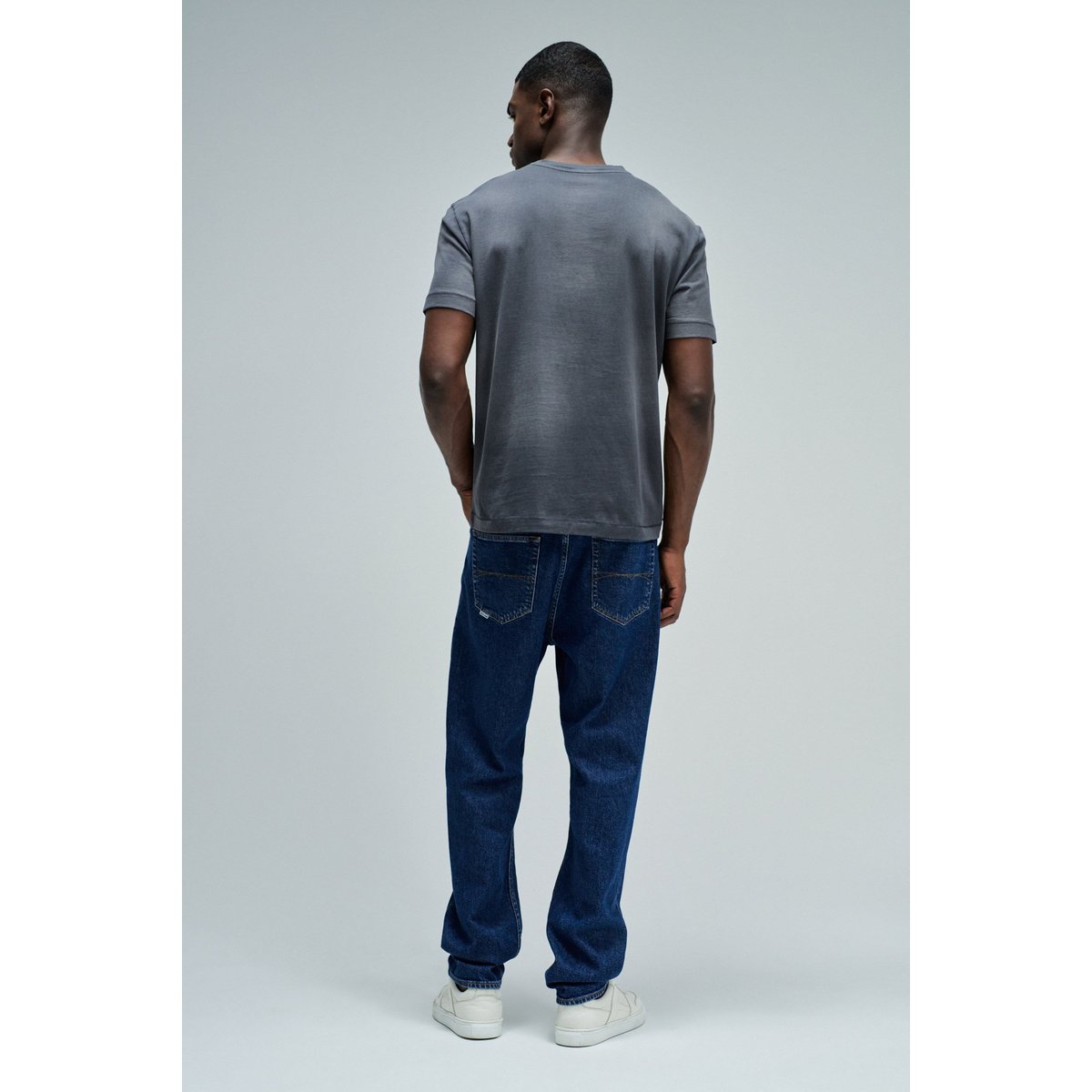 T-SHIRT AVEC IMPRIMÉ ET BRANDING vert kaki, SALSA JEANS