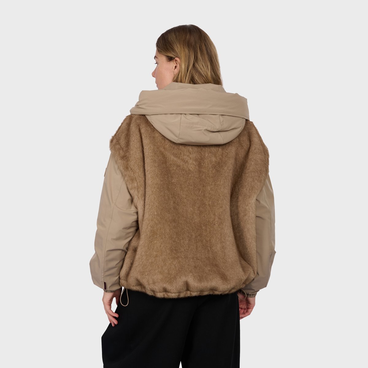 Blouson bomber à capuche ETNA carreaux, OAKWOOD