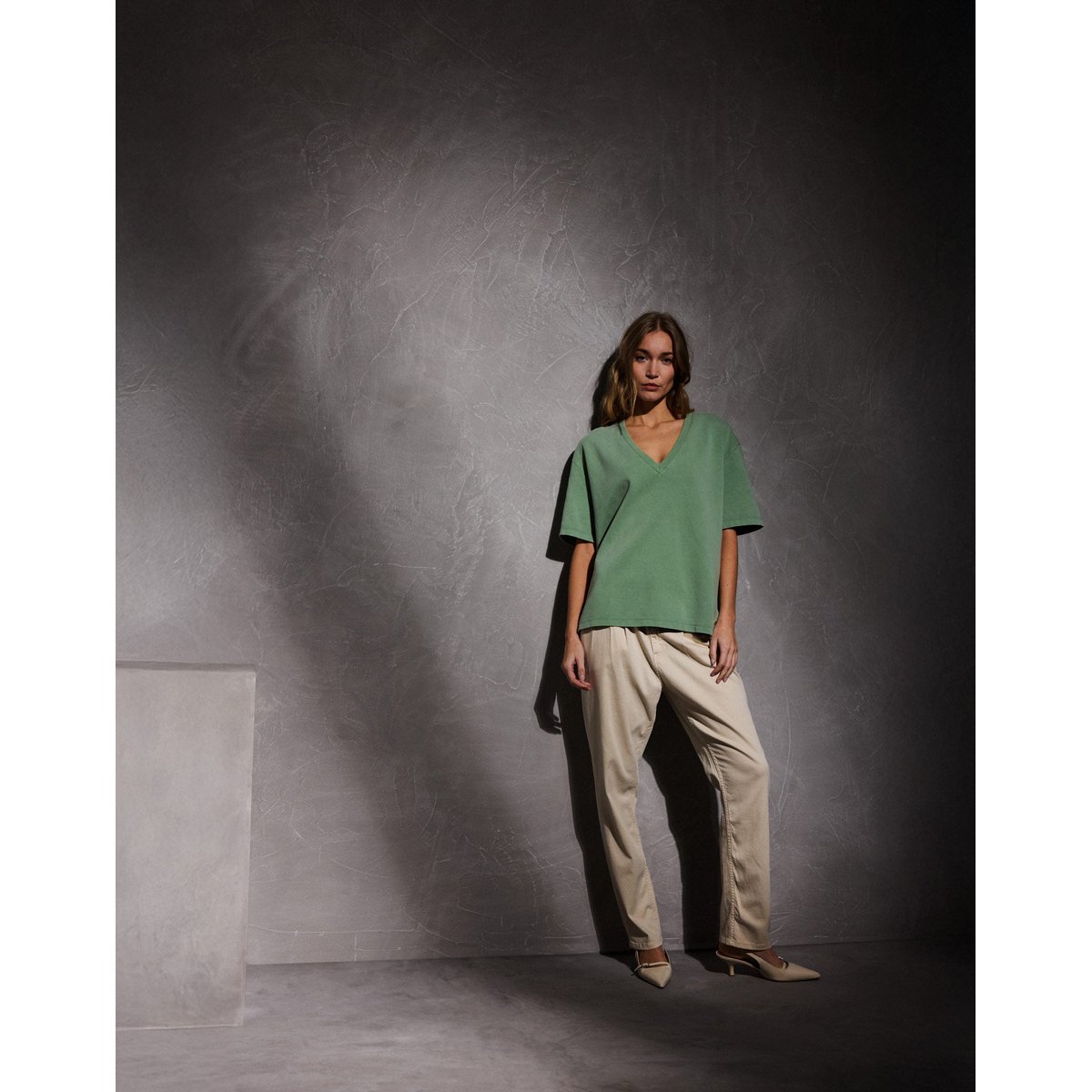 Pantalon Chino Coco ANTIK beige, PULLIN