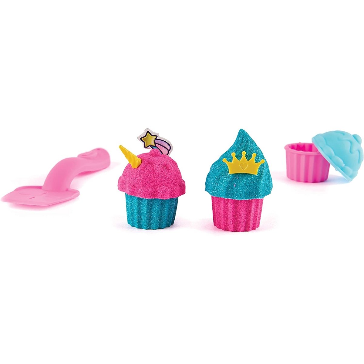 Coffret Patisserie Licorne 453 G Kinetic Sand multicolore, SPIN MASTER