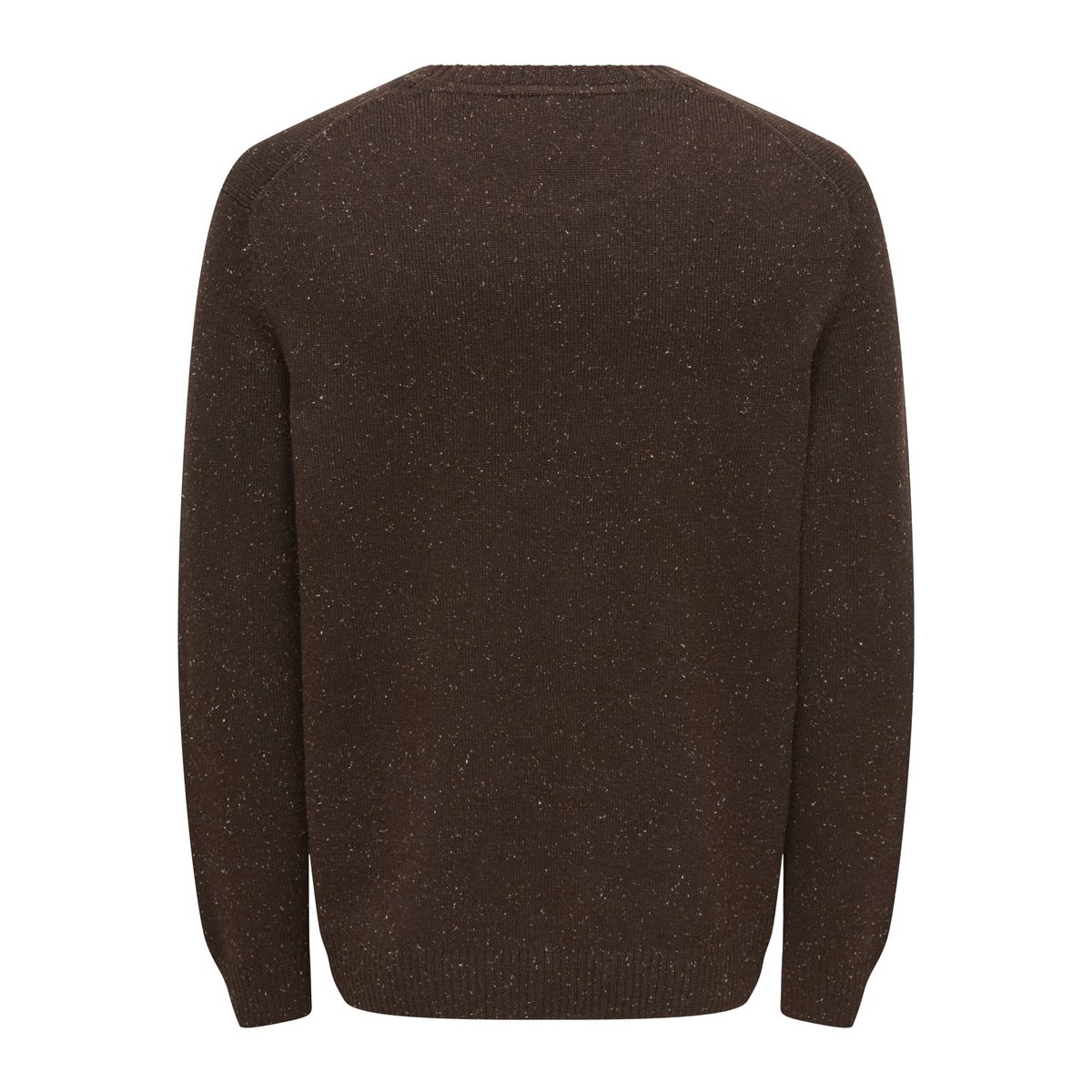 Pull En Maille marron - demitasse 1, ONLY & SONS